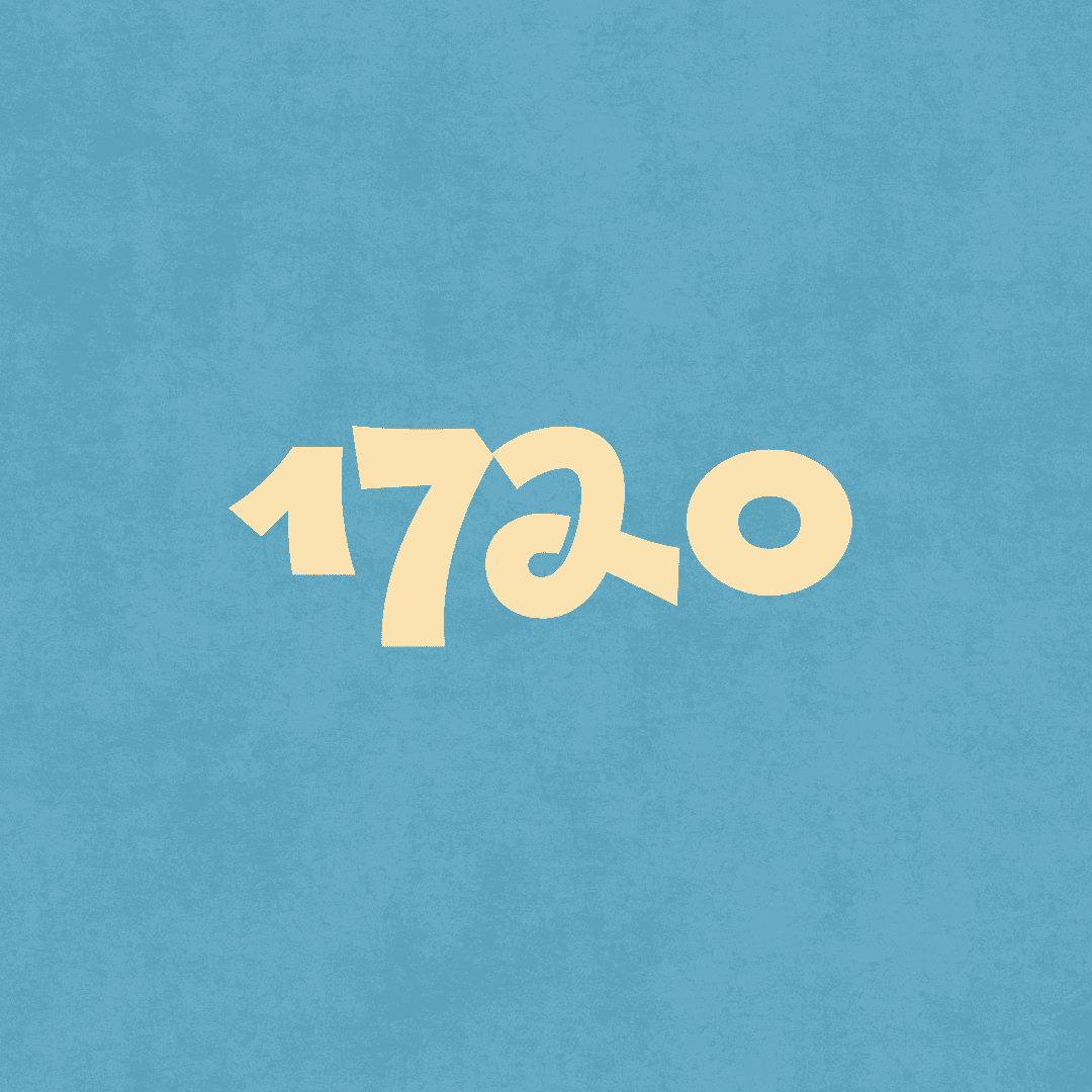 1720 — demi-fine jewellery numeral mark