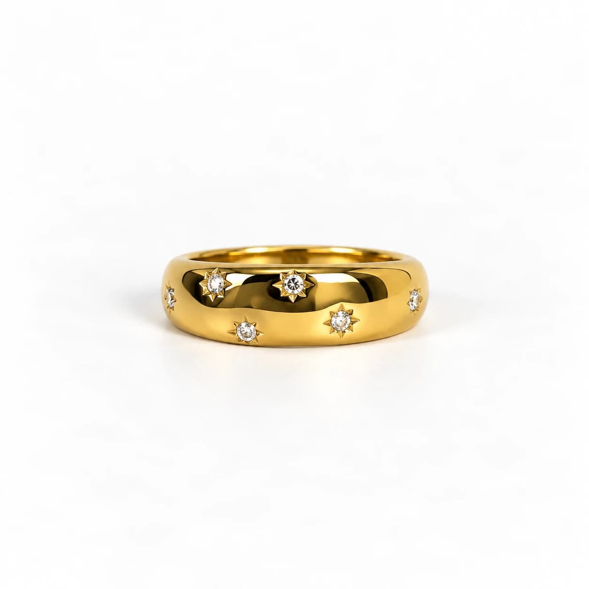 Whisper Band — 316L stainless steel, PVD gold plated